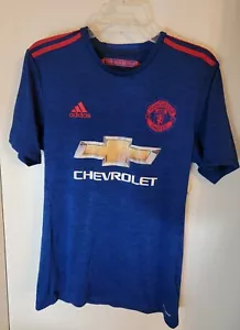 2016-17 Manchester United Adidas Premier League Soccer Small Jersey - Picture 1 of 4