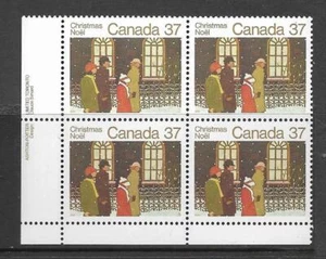 Canada 1983 Christmas 37¢ Family Going to Church, MNH LL PB, sc#1005 - Picture 1 of 1