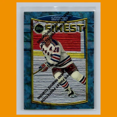 Steve Larmer #63 1994 Topps Finest New York Rangers Hockey Card NHL NM - Image 1 of 3