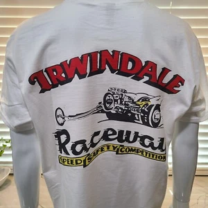 Camiseta vintage de carreras Irwindale Raceway - Imagen 1 de 3