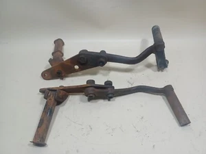 Moto Guzzi V85 850 T5 VR Trittbretter Fahrer Beifahrer Rider footrest brackets (Q6-3) - Bild 1 von 2