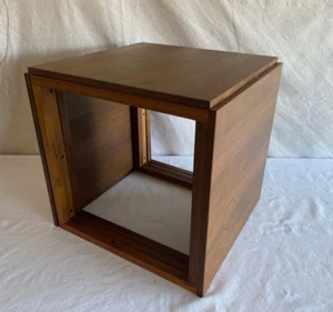 Kai Kristiansen Danish Mid Century Modern Teak Interlocking Cube Nesting Tables - Picture 1 of 16