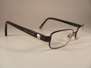 Marc Jacobs Brown & Silver Studded Designer RX Eyeglass Frames 50-16-130 - Picture 1 of 8