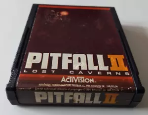 Jeu Atari 2600 "Pitfall II : Lost Caverns" en loose version PAL (N°8811P) - Imagen 1 de 2
