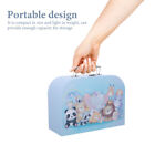 Pudełko do przechowywania dla dzieci Dekoracja Futerał z pokrywką Biżuteria Zabawka dla dzieci