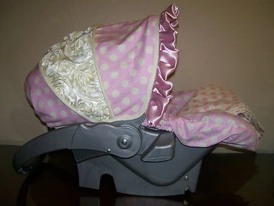 Infant Car Seat Cover and Blanket - Image 1 of 4