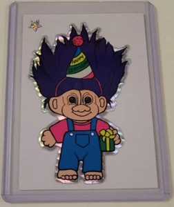 TROLLS Regalo de Cumpleaños Años 90 PRISMÁTICO Prisma MÁQUINA EXPENDEDORA TARJETA ADHESIVA Kodak - Imagen 1 de 3