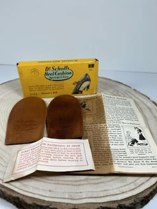 Cojín de talón Dr Scholl de colección con resorte 8-9 y cuero fácil decoración de utilería para zapatos - Imagen 1 de 6