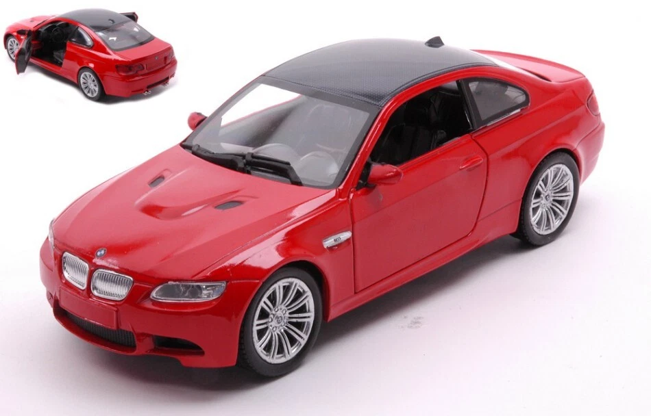 New Ray BMW M 3 COUPE  2008 RED 1:24 - Immagine 1 di 1