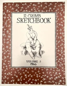R. CRUMB SKETCHBOOK VOL. 3 1966 1st Edition 1993 Very Fine Fantagraphics Books - Picture 1 of 6
