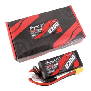 Gens Ace G-Tech 60C 7.4V 2200mAh 2S Lipo Battery XT60 For Traxxas 1/16 E-Revo - Picture 1 of 5