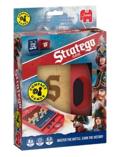 JUMBO SPIELE 1110100055 - STRATEGO KOMPAKT - CLASSIC - STRATEGIESPIEL # NEU OVP - Bild 1 von 1