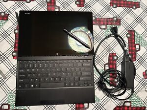 Sony Vaio Tap 11 SVT1121  Intel Pentium Windows 10 Tablet w/Keyboard, Pen Stylus