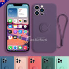 Shockproof Silicone Magnetic Case Ring Cover For iPhone 14 13 12 11 Pro Max Plus