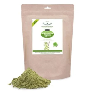 Hempiness Organic Premium Raw Hemp Protein Powder 1kg (36% Protein) - Picture 1 of 1