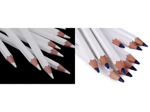 Amann Kreidestift Weiss Blau 17 cm lang Schneiderkreide Kreidestift Stoff - Bild 1 von 5