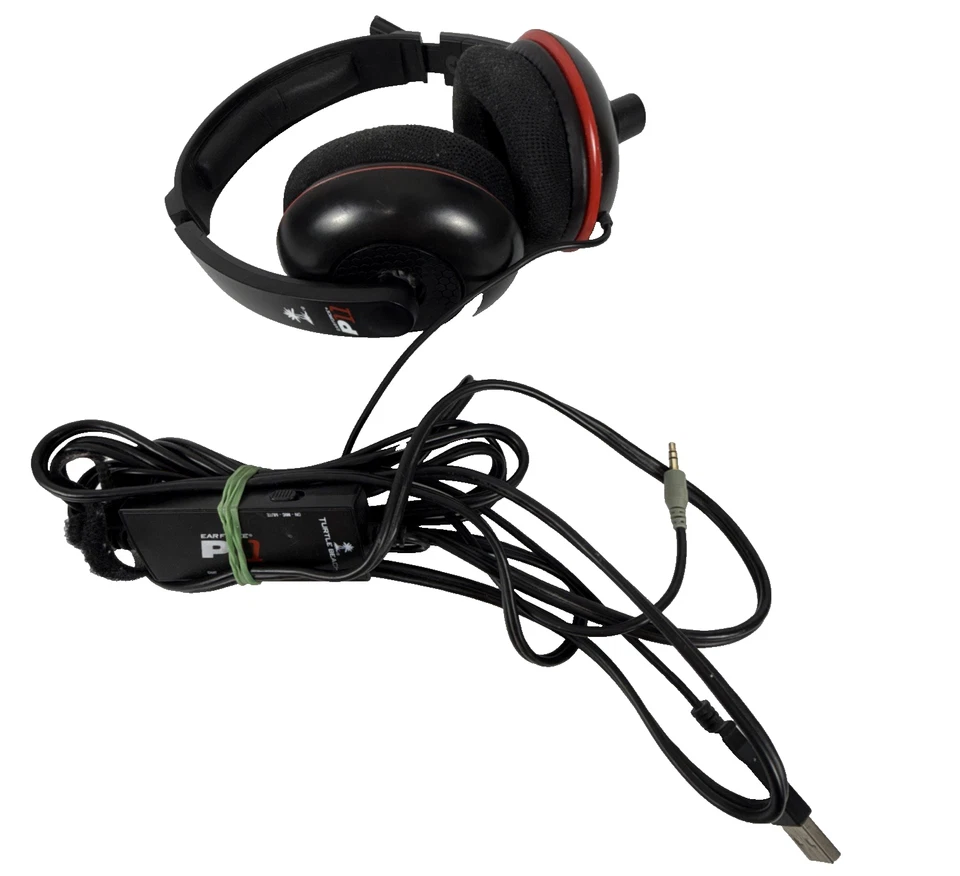 Turtle Beach Ear Force P11 Headset PS3, PS4, PC Video Game Headphones Tested  - Image 1 of 4
