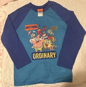 Boys Long Sleeve Pajama Top Size 14/16 Lot of 2 - Picture 1 of 6