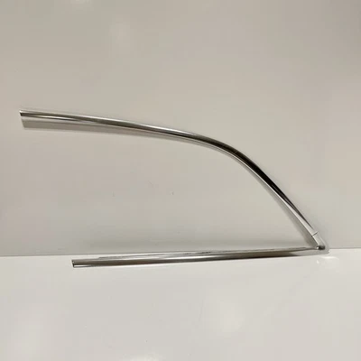 2007-2015 audi q7 rear driver Left quarter panel window trim molding chrome OEM - Image 1 of 4