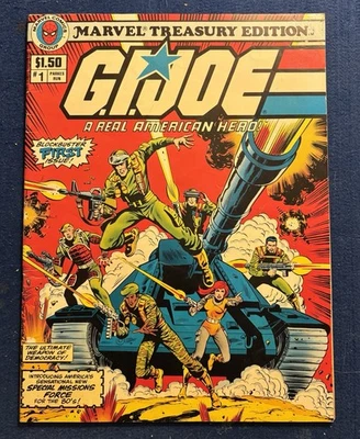 Marvel Comics GI Joe: A Real American Hero #1 (1982) Treasury Edition - Image 1 of 2