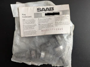 SAAB 400102166 / 0248625 NOS Genuine OEM Lockable Wheel Bolts 9-3 9-5 MAKE OFFER - Picture 1 of 1