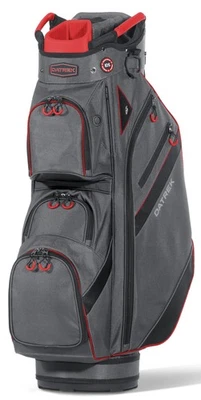 Carro de golf Datrek DG Lite III rojo carbón negro bolsa Foto 1 de 3