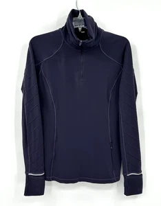 LULULEMON pullover half zip jacket sporty athletic lightweight casual purple 10 - Picture 1 of 7