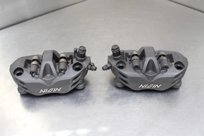09-12 KAWASAKI NINJA ZX6R RIGHT LEFT FRONT BRAKE CALIPER SET PAIR CALIPERS Foto 1 de 4