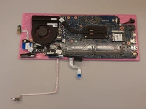 Genuine Dell Latitude 3480 Laptop Motherboard 004JRR D5FVH w i3-7100U + Extras - Picture 1 of 7