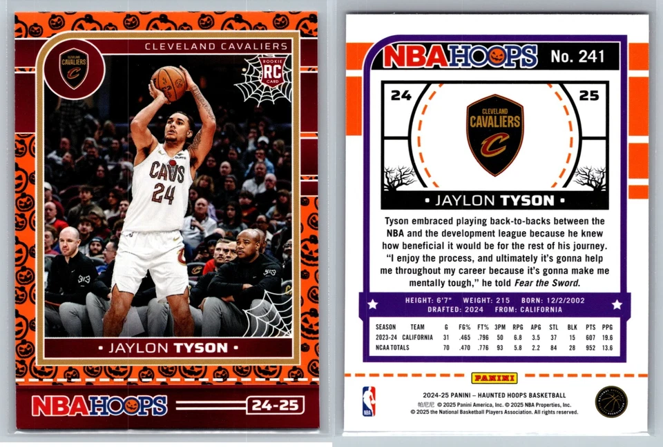 2024-25 Panini NBA Haunted Hoops ОРАНЖЕВАЯ ТЫКВА Parallels #201-300 на выбор! - Изображение 1 из 1