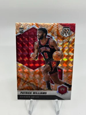 2020-21 Panini Mosaic - Rookie Patrick Williams #206 Reactive Orange Prizm (RC)  - Image 1 of 2