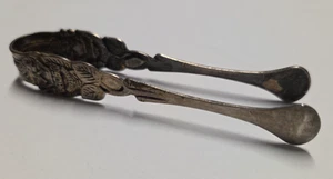 Zuckerzange BADER Pforzheim silber/ versilbert 9 cm #SB015 - Bild 1 von 2