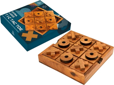 Extra Large Tic Tac Toe Board Games - Ideal for Kids Games, Family Games and Gam - Image 1 of 4