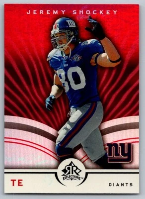 2005 Upper Deck Reflections Jeremy Shockey New York Giants #63 - Image 1 of 2