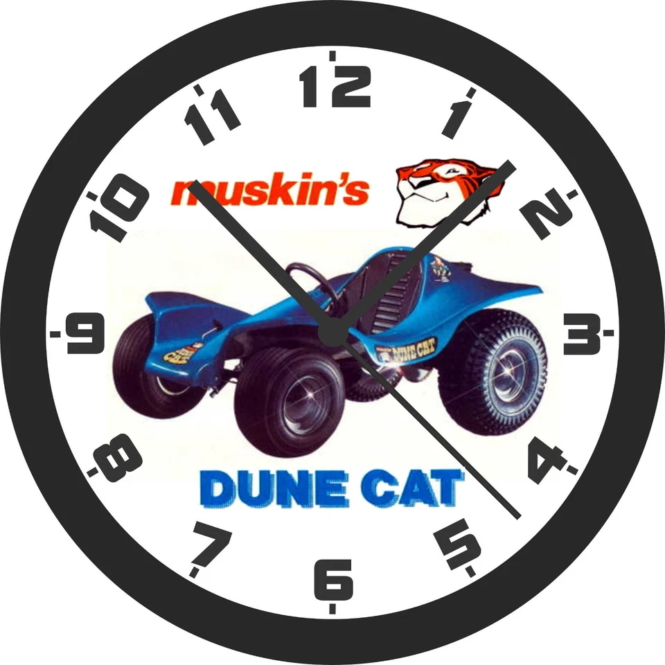 Muskin's Dune Cat越野车10英寸挂钟 — 第 1/1 张图片