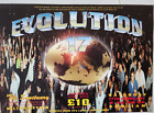 Evolution  The sanctuary 1996 Large rave promo flyer