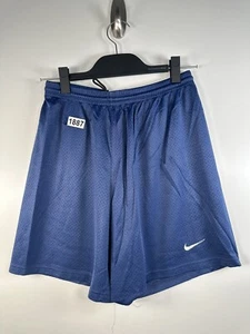 Vtg 90s Nike Boys Blue Basketball Mesh Shorts Size Large (14/16) USA Made - Picture 1 of 10
