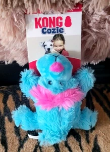 KONG Dog Cozie Blue and Pink Plush Toy xsmall - Picture 1 of 2