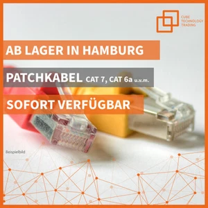 CAT6 | RJ45 | Patchkabel | LAN | Netzwerkkabel | 0.15m - 0.25m - Bild 1 von 3