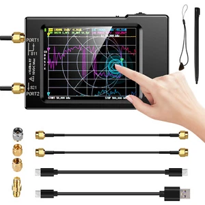 Vector Network Antenna Analyzer 10KHz-1.5GHz MF HF VHF UHF Frequency Analyzer - Picture 1 of 17