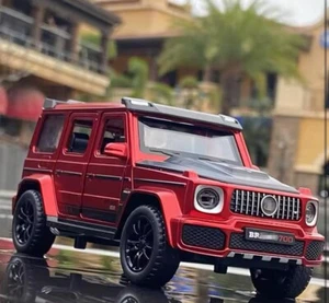 G700 Alloy Car Model Simulation Toy Diecast Vehicles Off-road SUV& Sound G-Wagon - Picture 1 of 7