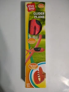 Play Day Glider Plane Toy Kids Unisex Red Easy to Assemble! - Picture 1 of 4