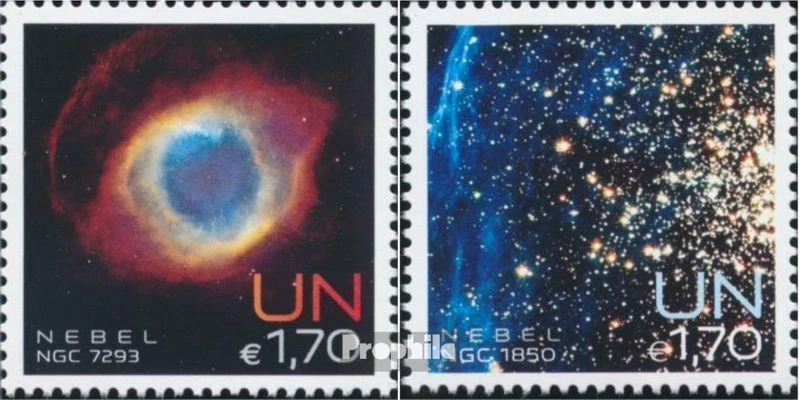 Nations unies - Vienne 788-789 (complète edition) oblitéré 2013 l'espace - Photo 1/1