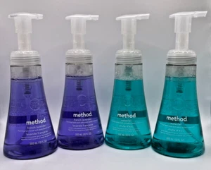 4 PACK Method FRENCH LAVENDAR & WATERFALL Foaming Hand Soap 10 oz - NEW - Picture 1 of 3