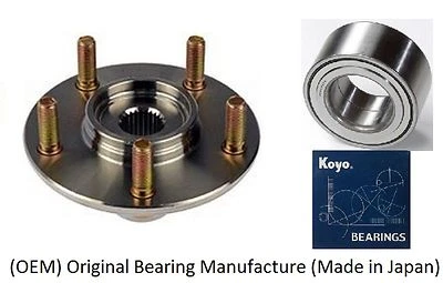 Buje de rueda delantera y kit de cojinetes OEM (KOYO) para Mazda 6 (I, S) 2006-2008 Foto 1 de 3