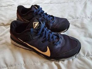 Nike Juniper Trail Running Shoes Mens Size 8 Navy Blue Melon CW3808-401 Sneaker - Picture 1 of 16