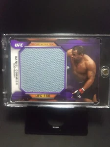 2020 Topps UFC Knockout DANIEL CORMIER Purple Jumbo Fight Mat Relic #23/25 🔥🔥 - Picture 1 of 2