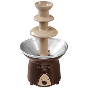 Chocolate Fondue Fountain 16 Inch Chocolate Melting Pot for Parties Events - Picture 1 of 8