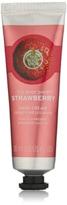 the body shop strawberry hand cream with cold pressed strawberry seed oil3.3 oz - Picture 1 of 1