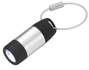LED Taschenlampe und Schlüsselanhänger, weißes Licht, wiederaufladbar von TROIKA - Picture 1 of 6